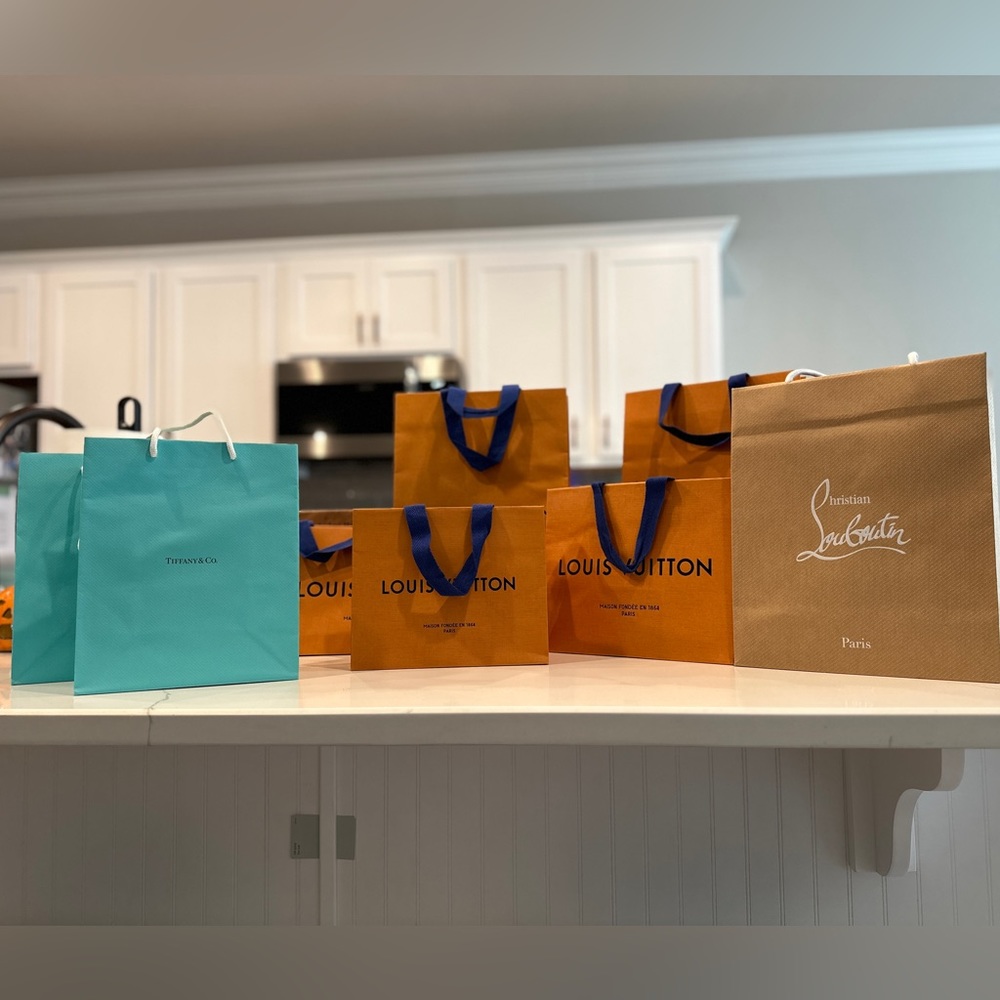 Luxury shopping bags
